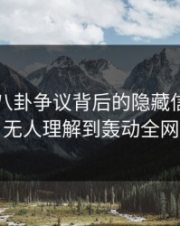 揭秘51八卦争议背后的隐藏信息：从无人理解到轰动全网