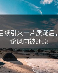 51爆料后续引来一片质疑后，更多评论风向被还原
