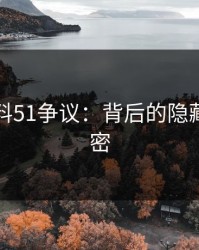 吃瓜爆料51争议：背后的隐藏信息解密
